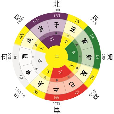 12支 五行|陰陽五行思想